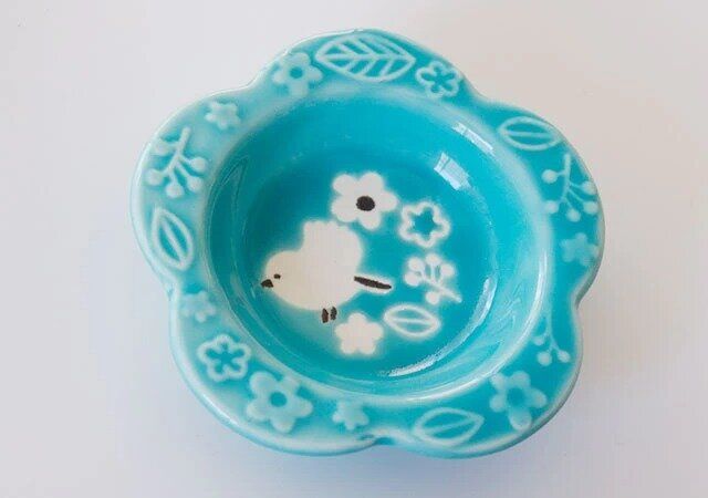 セリアのミニプレート シマエナガ