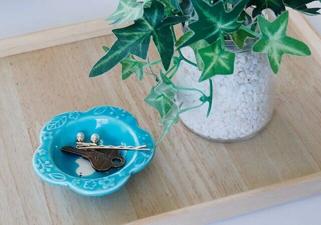 セリアのミニプレート シマエナガの使用例