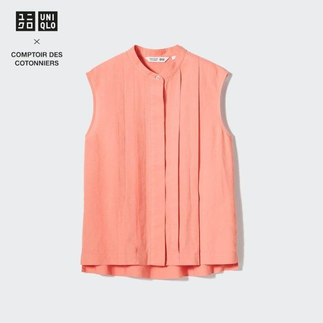 ユニクロのブラウス