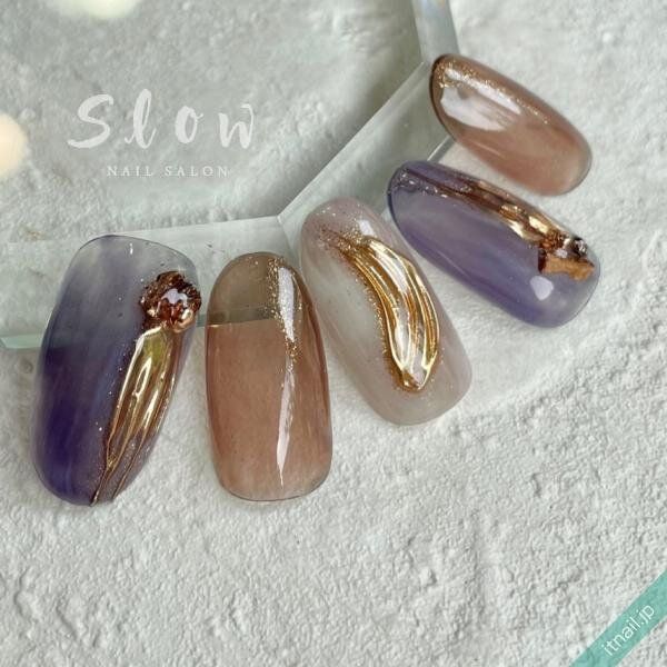 Slowが投稿したネイルデザイン [photoid:I0099606] via Itnail Design (730286)