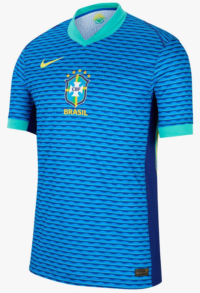 ブラジル代表、コパ・アメリカ2024に向けた新ユニフォームを発表！アウェイは“真夏の海で着たい”爽やかブルー