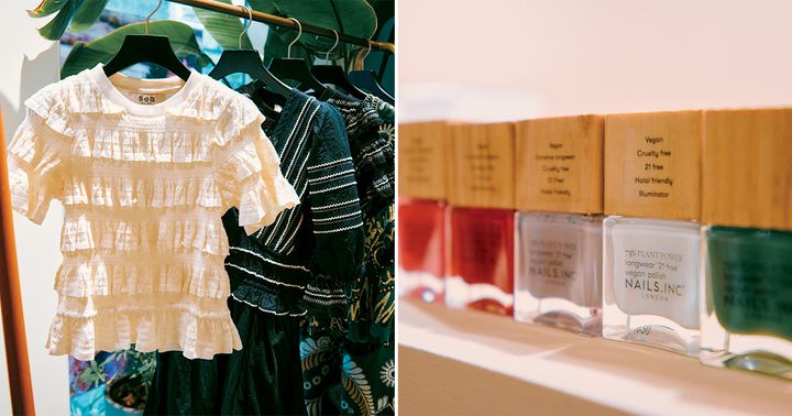 フリルトップス,ネイルカラー