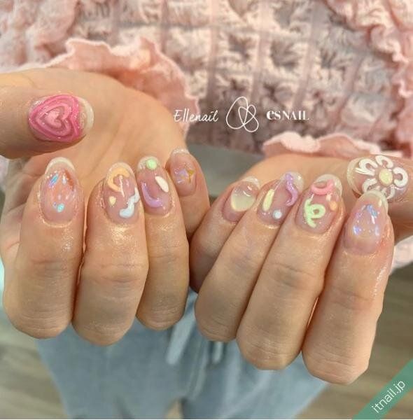 esNAILが投稿したネイルデザイン [photoid:I0116402] via Itnail Design (729626)
