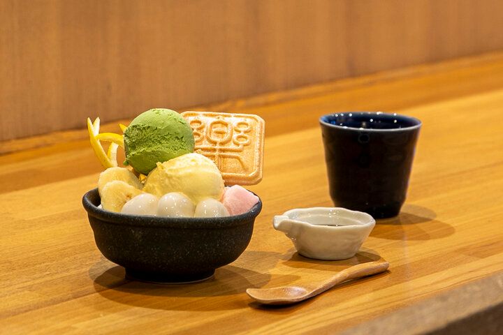 抹茶ぱふぇや特製あんみつが人気／錦糸町「北斎茶房」