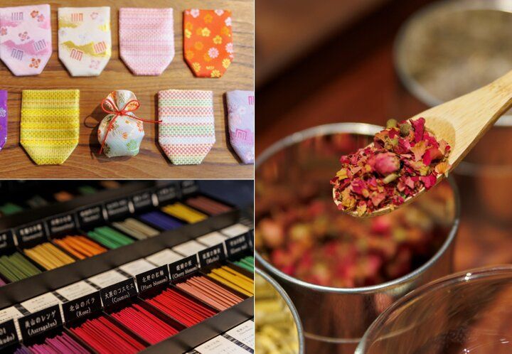 京都「薫玉堂 寺町店」の香袋調香体験で、奥ゆかしい香りの世界へ