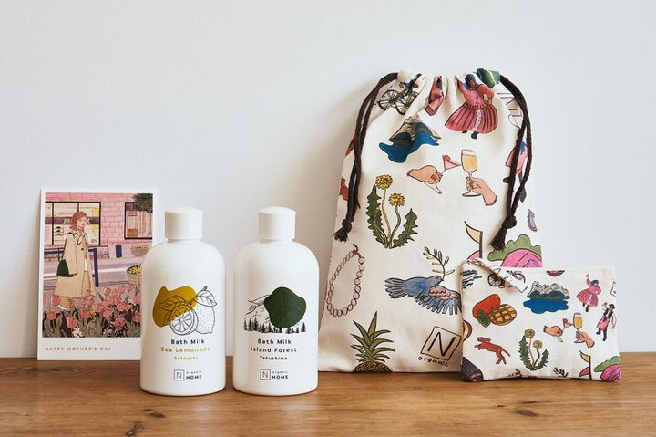 「ゴルフ帰りのパサパサ」をケア！ 特別デザインの巾着＆ポーチがかわいい限定ギフト