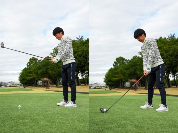 アドレスの“入り”を変えるだけ！球を曲げずに飛ばす方法をコーチが解説