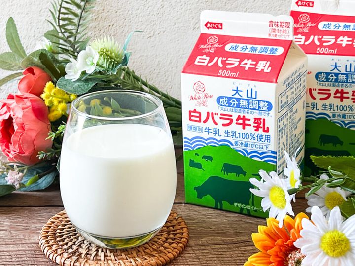  鳥取県のソウルドリンク「白バラ牛乳」とは？ アレンジレシピも紹介するよ！