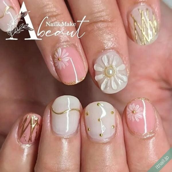 Nail&Make Abeautが投稿したネイルデザイン [photoid:I0129342] via Itnail Design (730291)