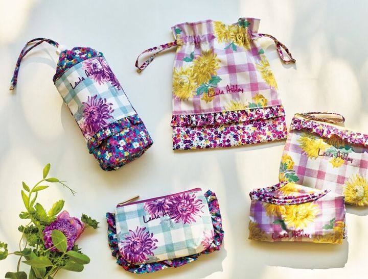 ローラアシュレイ バーンズフィールド柄の小物