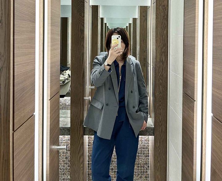 画像: 【UNIQLO】ダブルジャケット¥6,990 www.uniqlo.com