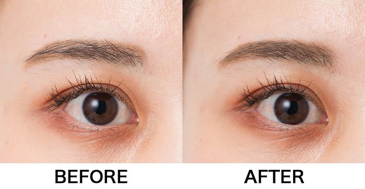 韓国⾵平⾏眉になりたいBEFORE、AFTER