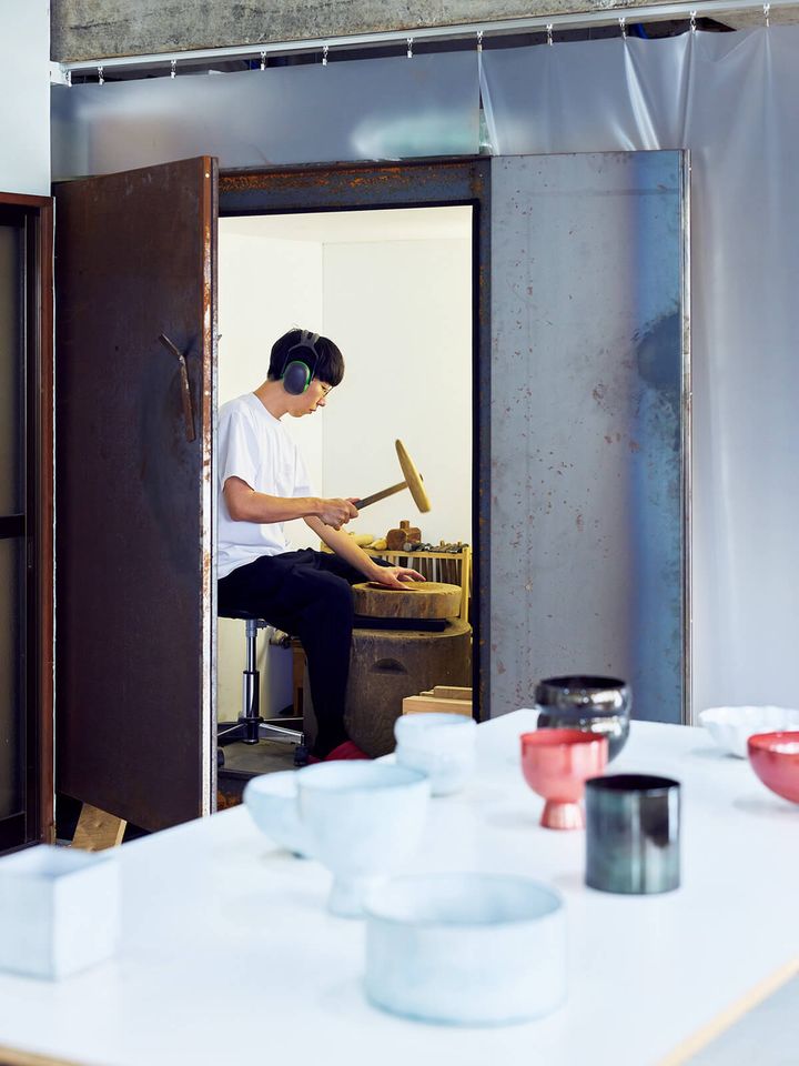 器作家・広瀬陽のアトリエ