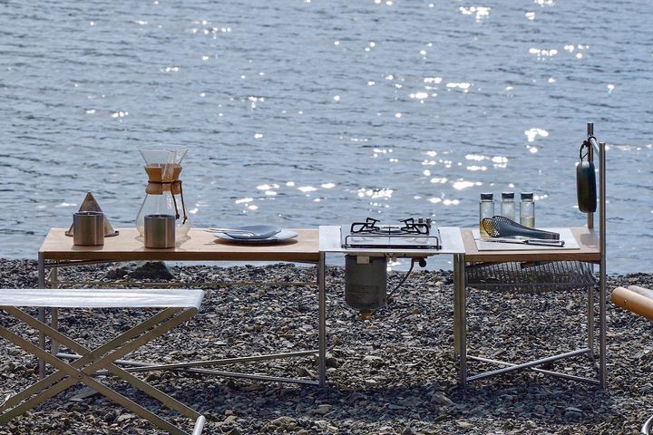 湖でのフィールドワーク