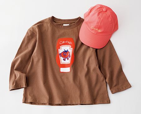 「かわいいけどどんどん汚していい」がコンセプトのTシャツ【こどモノ4月号】の画像1