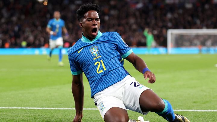 ブラジル代表、17歳エンドリッキがイングランド戦で決勝ゴール！「あの年齢では別格」と監督賞賛