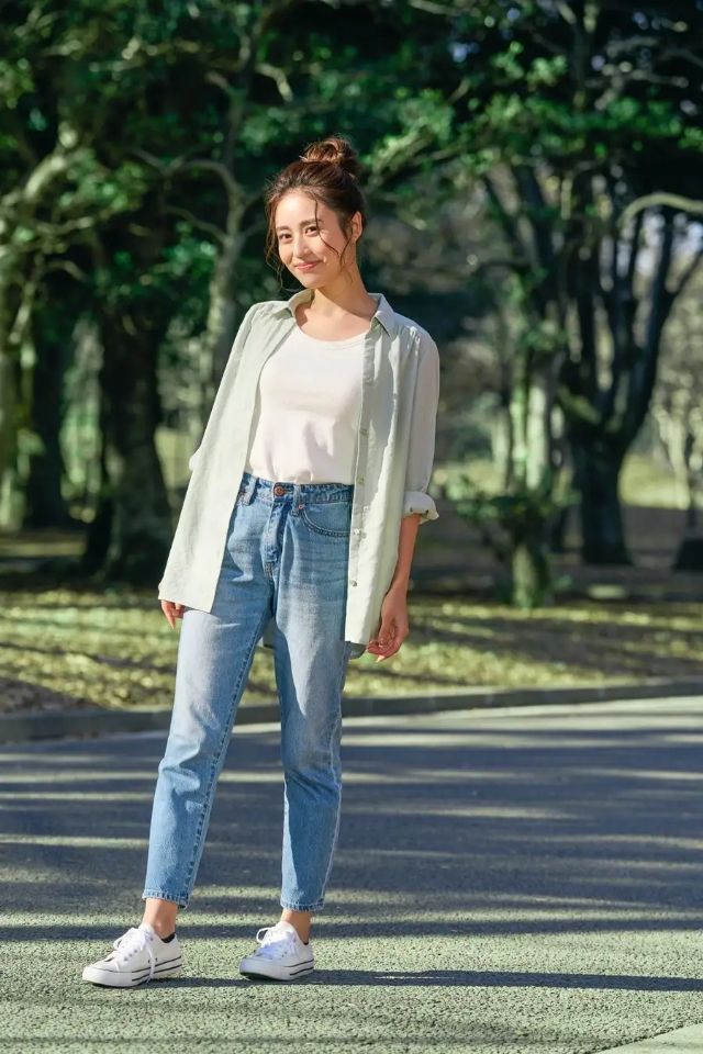 テーパード着用