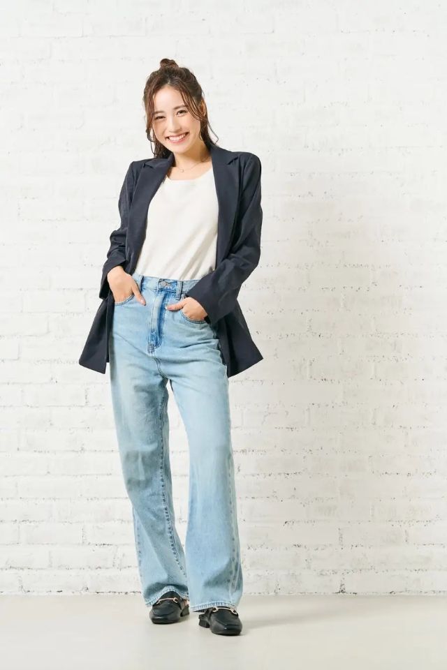 ストレート着用