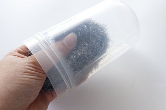 ダイソーのプロテインシェイカー ブラックを洗う