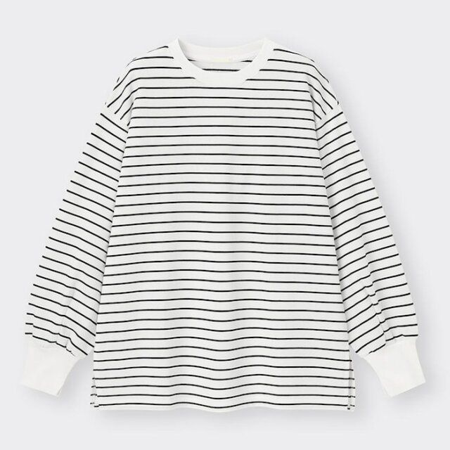 GUの値下げスウェットTシャツ