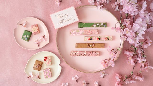 CAFE OHZAN(カフェオウザン) 桜モチーフの限定ラスク