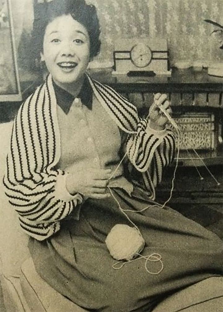 引退2年前の笠置シヅ子