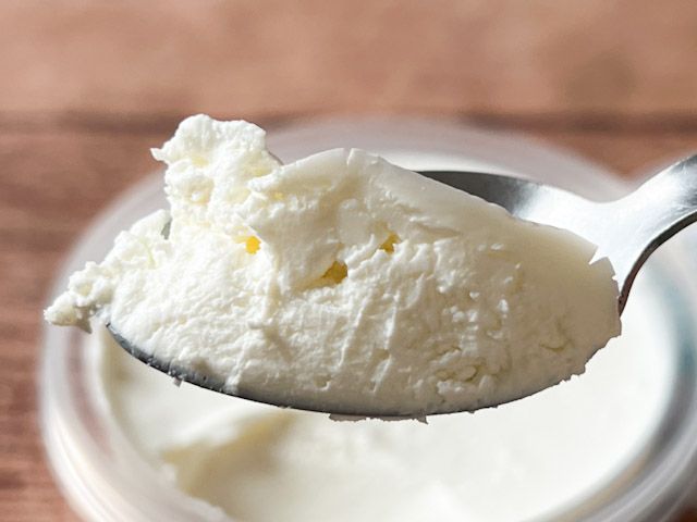 通常のヨーグルトのようなえぐみみたいなものはあまりなく、クリーミーでとても食べやすい