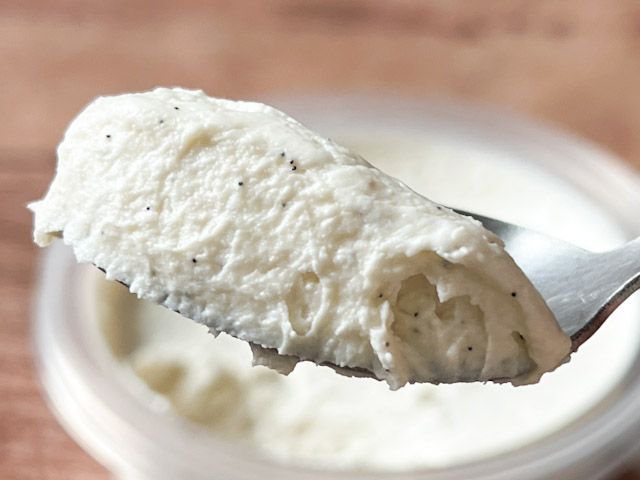 芳醇なバニラの香りとほんのりやさしい甘さを感じます