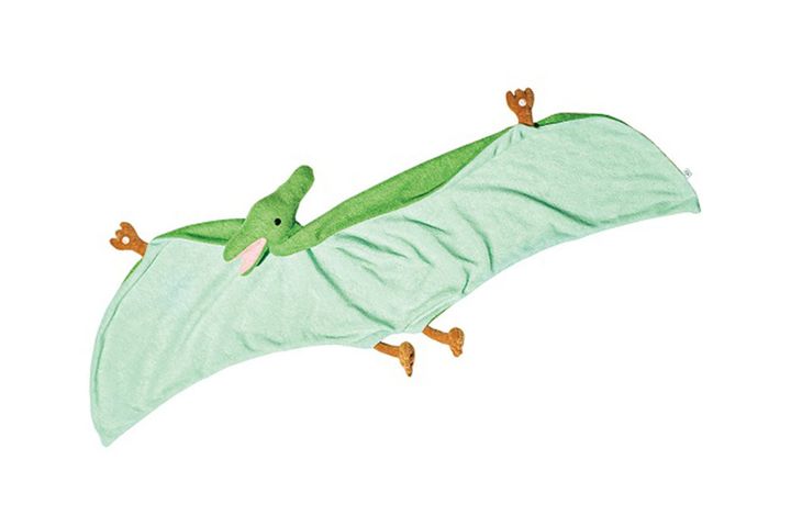 恐竜の形のタオル！