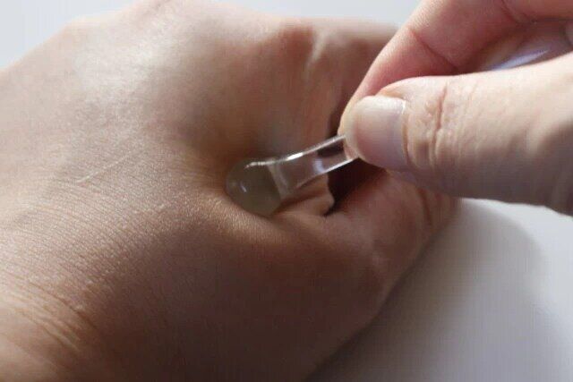 スパチュラ ツボ押しボール付き クリアの活用例