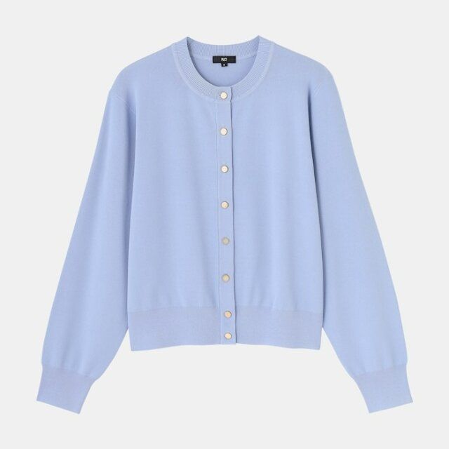 プラステの春カーディガン