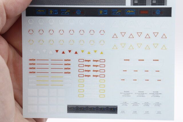 セリアのミニチュアベース用 カスタマイズシールの種類
