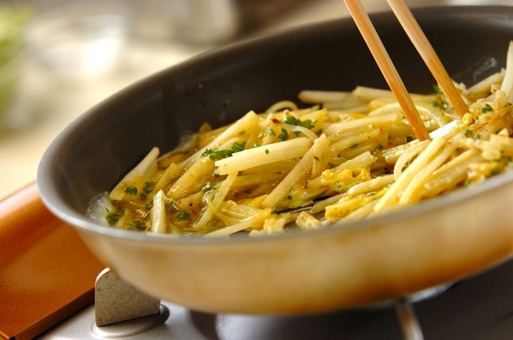 パセリたっぷりスペイン風オムレツの作り方2