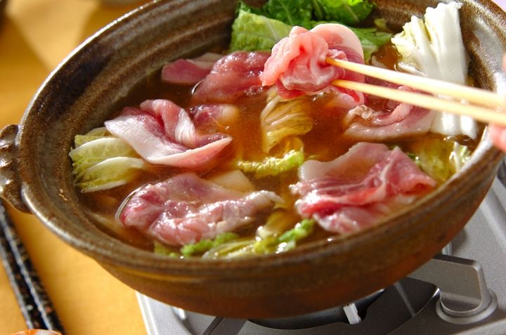 豚肉と白菜のチーズ鍋の作り方2