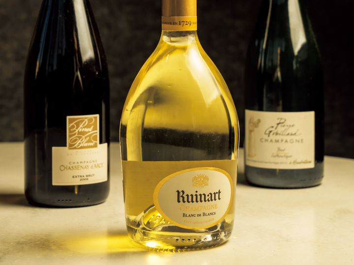 「ルイナール ブラン・ド・ブラン」や、プレステージシャンパン