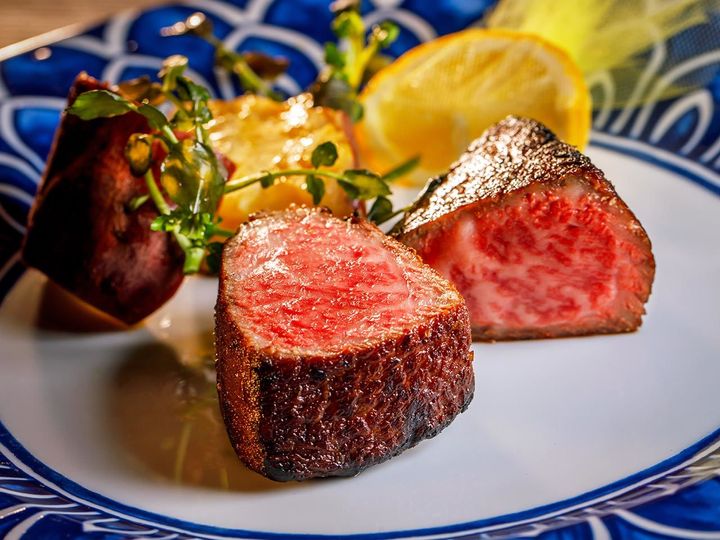 外苑前『THE CARNE tokyo』の「石垣牛ランプ160g」