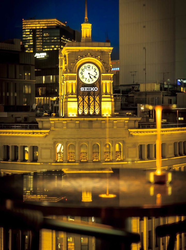 銀座『CADRAN』のテラス席からの景観