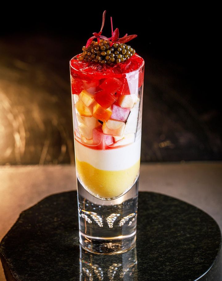 銀座『PLEIN 銀座本店』の「野菜のパフェ」