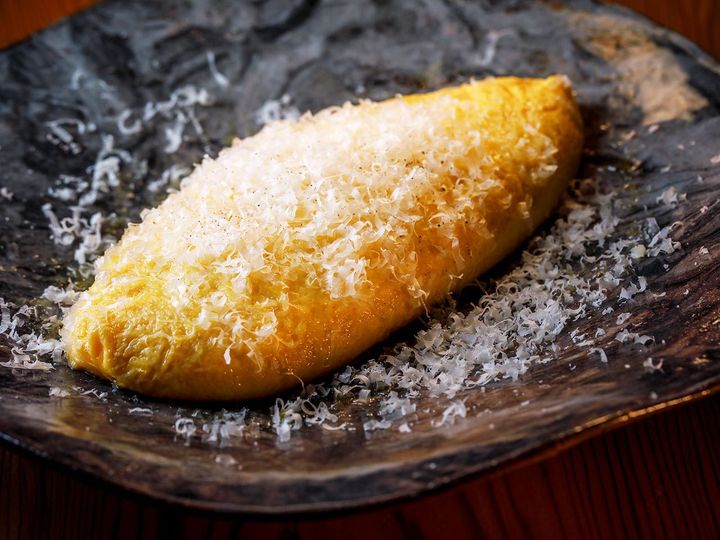 泉岳寺『Restaurant Karyon』の「水島スペシャルオムレツ」