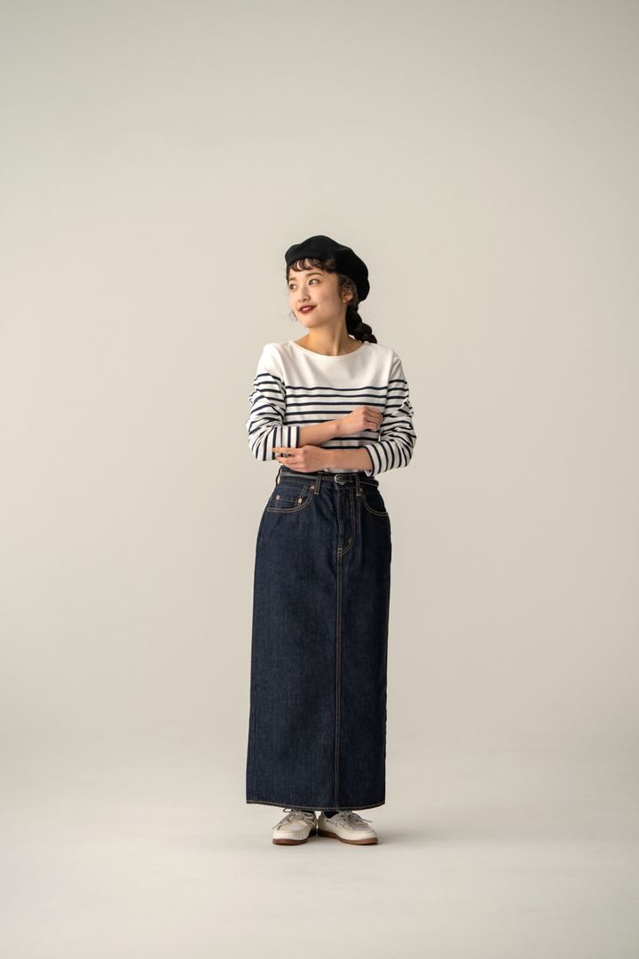 【低身長さんのおしゃれのお悩み解決】”ロングスカート”をバランスよく着こなすには？シルエット別に着こなしのコツを指南！