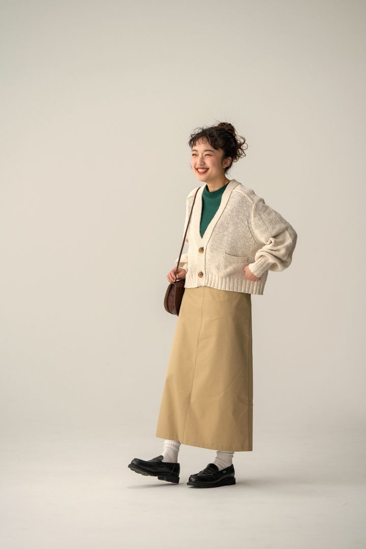 【低身長さんのおしゃれのお悩み解決】”ロングスカート”をバランスよく着こなすには？シルエット別に着こなしのコツを指南！