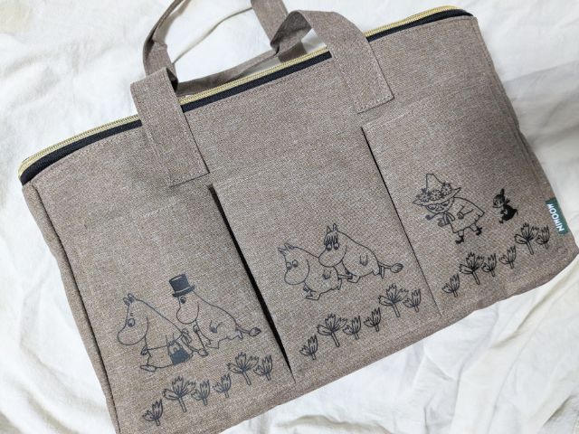 MOOMIN 家でも外でも使える BIGなピクニックバッグ