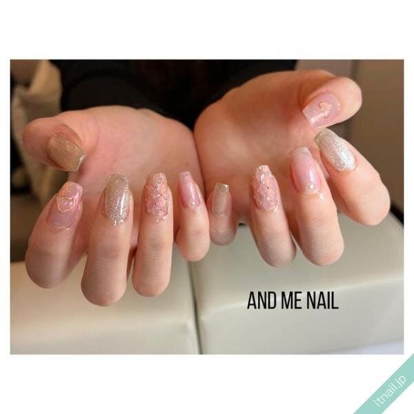 AND ME NAILが投稿したネイルデザイン [photoid:I0125183] via Itnail Design (730484)