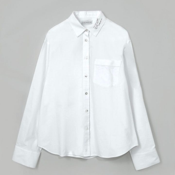 ザニューハウスの白シャツ 気持ちを浄化させるホワイト