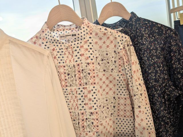 イネス「シアサッカーブラウス2」