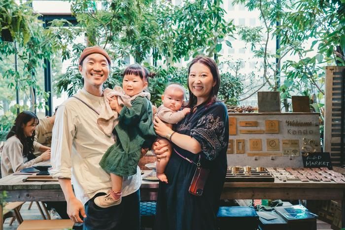 K＆D MARKET.のオーナー家族の写真