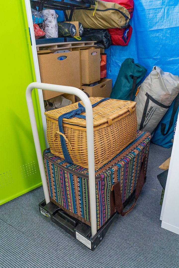 現役キャンパーに取材！ギア収納が圧倒的に楽になるコンテナレンタルの使い心地は？