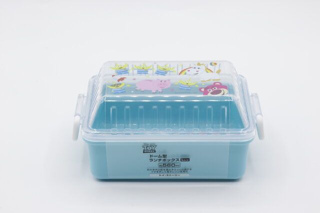 セリアのドーム型ランチボックス L／トイ・ストーリー／サニーサイドのパッケージ