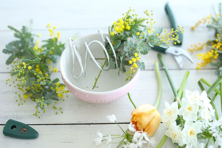 イースターのアレンジ