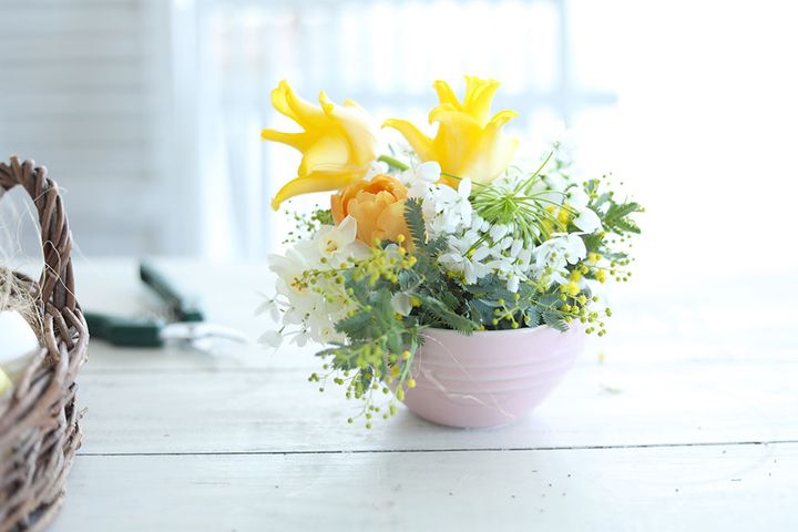 イースターのアレンジ